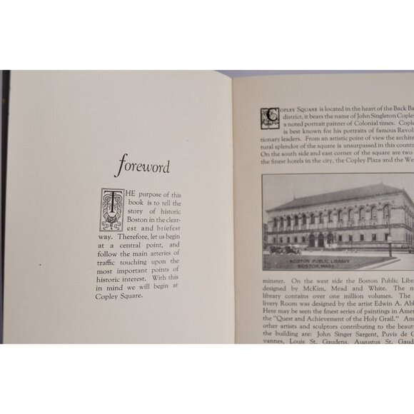 Olde Boston Towne George F Pearson 1930 Book Booklet - Picture 5 of 6